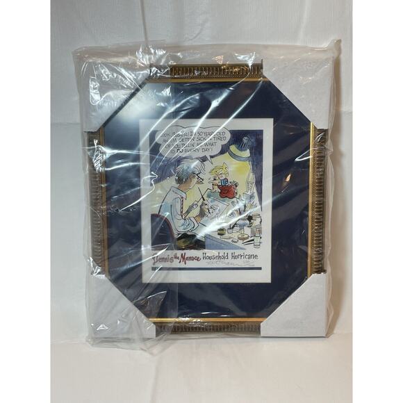 Dennis The Menace Hank Ketchum Giclee Print Limited 236/700 Signed Framed COA - Picture 2 of 16